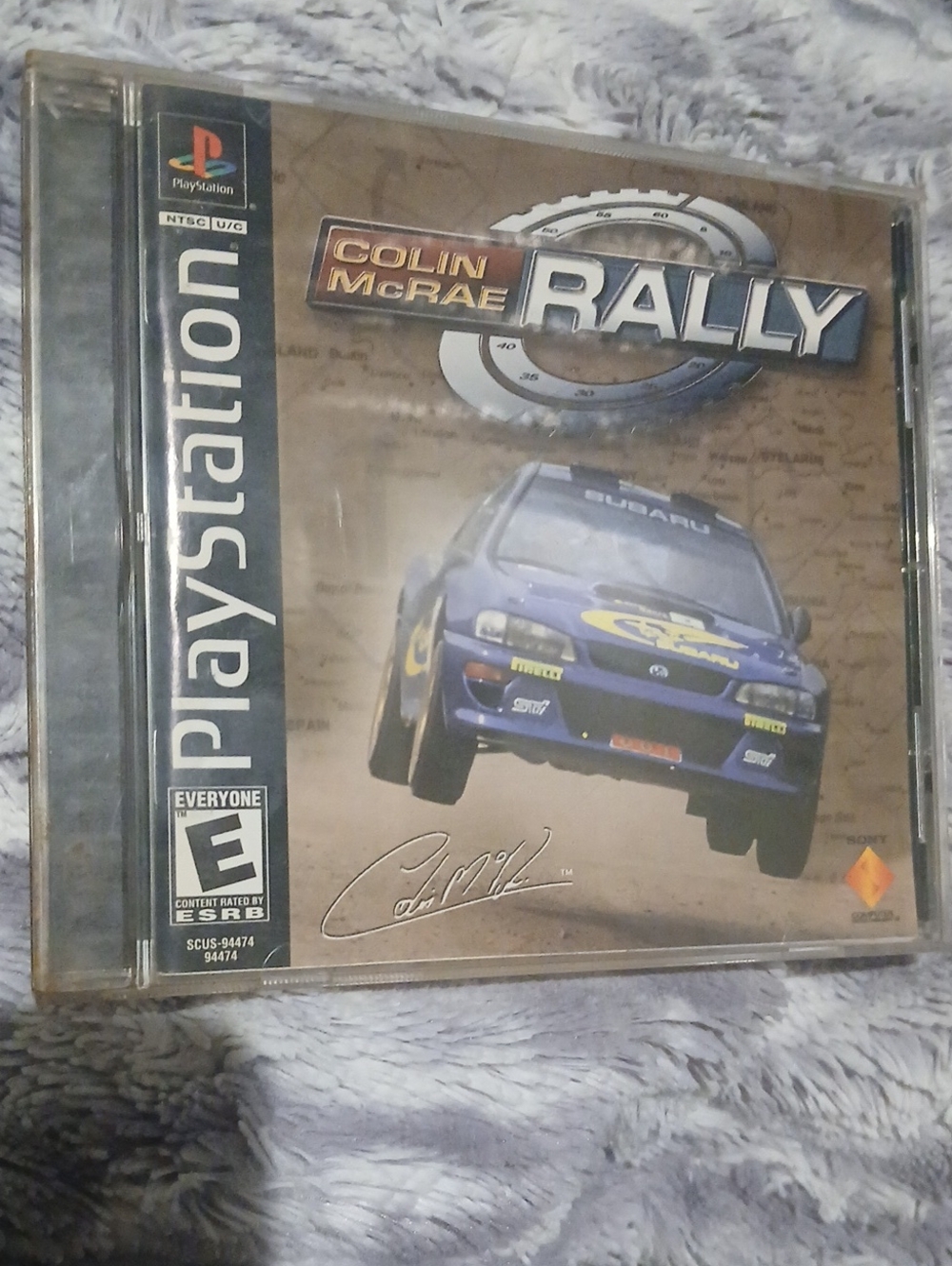 Sony PlayStation Colin McRae Rally Game